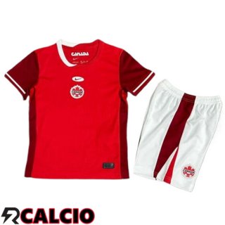 Maglie Calcio Canada Bambino Prima 2024/2025