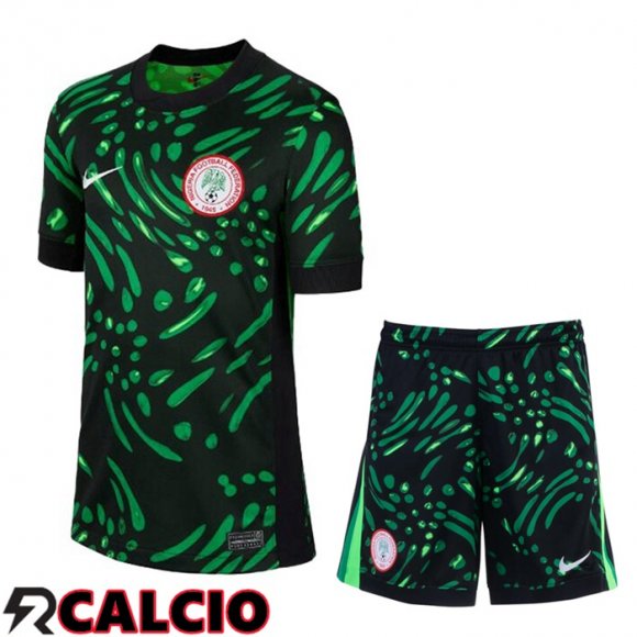 Maglia Nazionale Nigeria Seconda + Pantaloncini 2024/2025  Maglia Nazionale Nigeria Seconda + Pantaloncini 2024/2025
