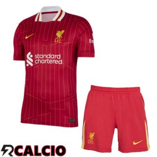 Maglie Calcio FC Liverpool Bambino Prima Rosso 2024/2025