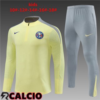 Insieme Tuta Calcio Club America Bambino Giallo 2024/2025