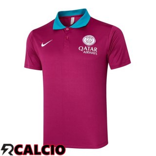 Maglia Polo Paris PSG Viola 2024/2025