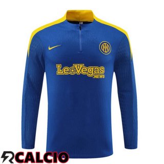 Felpa Allenamento Inter Milan Blu 2024/2025