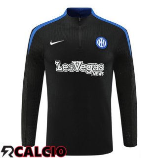 Felpa Allenamento Inter Milan Nero 2024/2025