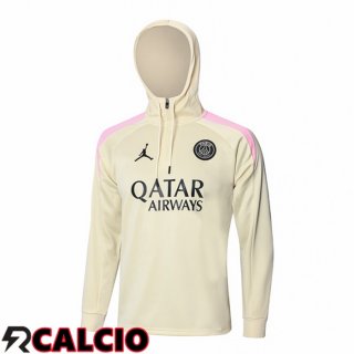 Felpa Con Cappuccio JORDAN Paris PSG Giallo 2024/2025