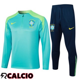 Insieme Tuta Calcio Brasile Verde 2024/2025