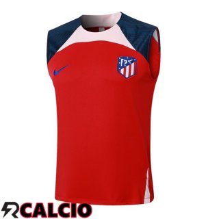 Canotta Allenamento Atletico Madrid Rosso 2024/2025