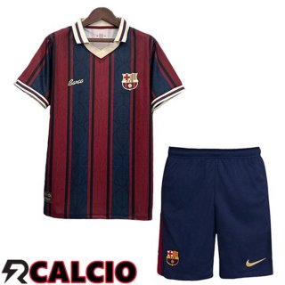 Maglia FC Barcellona Bambino Edizione 125°anniversario Blu Reale Rosso