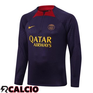 Felpa Allenamento Paris PSG Viola 2023/2024