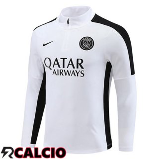 Felpa Allenamento Paris PSG Bianco 2023/2024