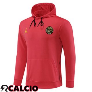 Felpa Cappuccio JORDAN Paris PSG Rosso 2023/2024
