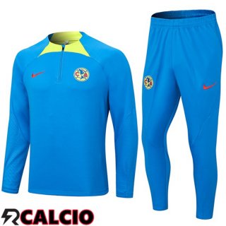 Insieme Tuta Calcio Club America Blu 2023/2024