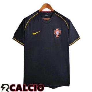 Seconda Maglia Portogallo Retro Nero 2006
