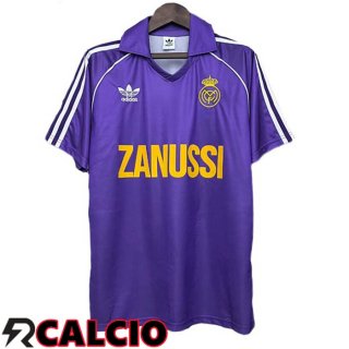 Seconda Maglia Real Madrid Retro Viola 1984-1985