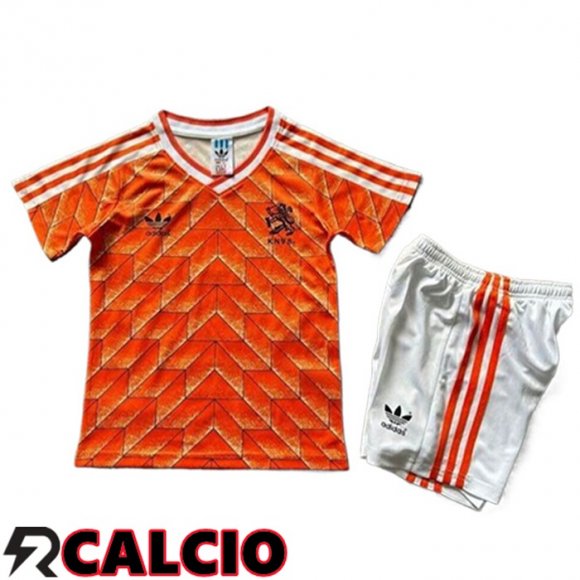 Maglie Calcio Paesi Bassi Retro Bambino Prima 1988