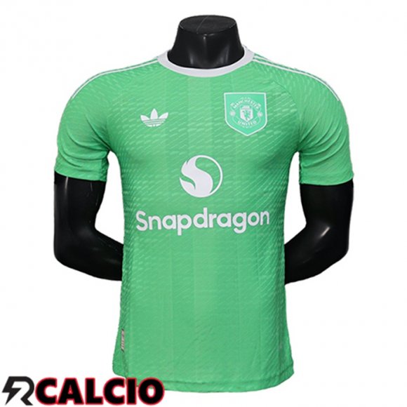 Maglie Calcio Manchester United Portiere Verde 2025/2026