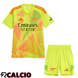 Maglie Calcio Arsenal Bambino Portiere Verde 2024/2025