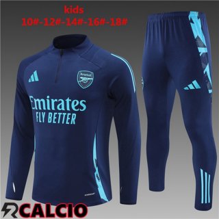 Insieme Tuta Calcio Arsenal Bambino Blu 2024/2025