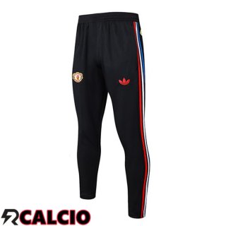 Pantaloni Da Allenamento Manchester United Nero 2024/2025