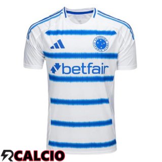 Maglie Calcio Cruzeiro EC Seconda Bianco Blu 2025/2026
