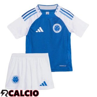 Maglie Calcio Cruzeiro EC Bambino Prima Blu 2025/2026