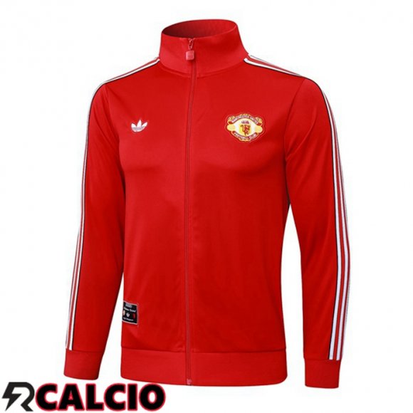Giacca Calcio Manchester United Rosso 2025/2026