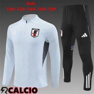Insieme Tuta Calcio Giappone Bambino Grigio 2025/2026