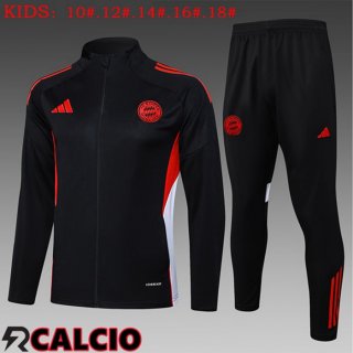 Insieme Tuta Calcio - Giacca Bayern Monaco Bambino Nero 2025/2026