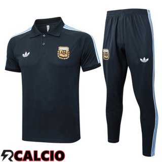 Insieme Polo Argentina + Pantaloni Grigio 2025/2026