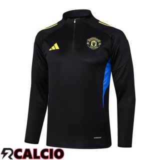 Felpa Allenamento Manchester United Nero 2025/2026