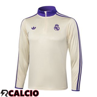 Felpa Allenamento Real Madrid Giallo 2025/2026