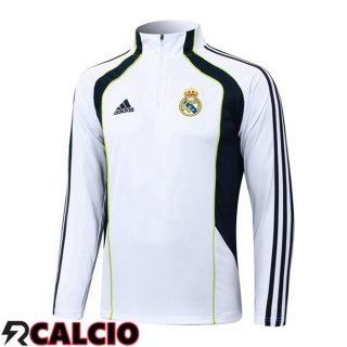 Felpa Allenamento Real Madrid Bianco 2025/2026