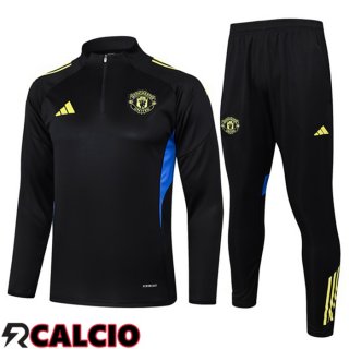 Insieme Tuta Calcio Manchester United Nero 2025/2026