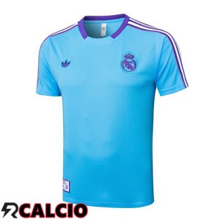 T Shirt Allenamento Real Madrid Blu 2025/2026