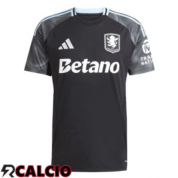 Maglie Calcio Aston Villa Seconda Nero 2025/2026