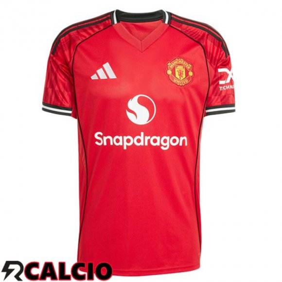 Maglie Calcio Manchester United Prima Rosso 2025/2026