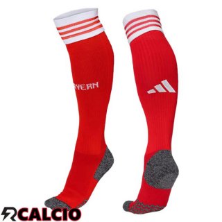 Prima Calzini Calcio Bayern Monaco Rosso 2023/2024