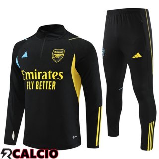Insieme Tuta Calcio Arsenal Nero 2023/2024