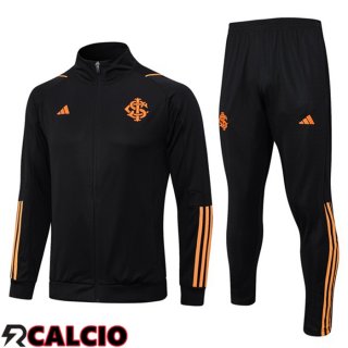 Insieme Tuta Calcio - Giacca SC Internacional Nero 2023/2024