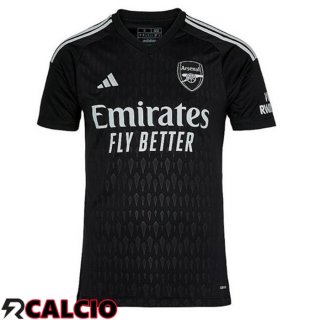 Maglia Calcio Arsenal Portiere Nero 2023/2024
