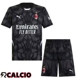 Maglie Calcio AC Milan Bambino Portiere Nero 2024/2025