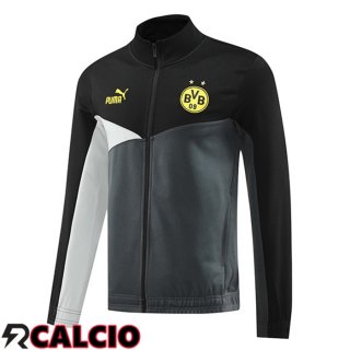 Giacca Calcio Dortmund BVB Nero Grigio 2024/2025