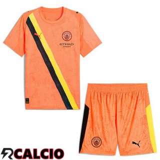 Maglie Calcio Manchester City Club World Cup Bambino Portiere Arancia 2025/2026