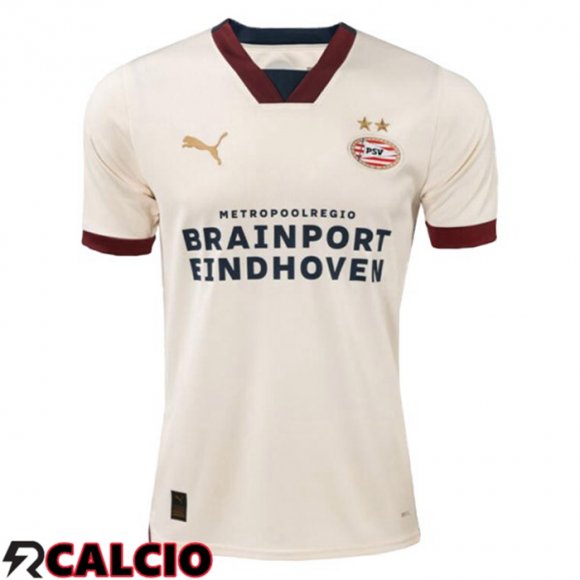 Seconda Maglia Calcio PSV Eindhoven Marrone 2023/2024