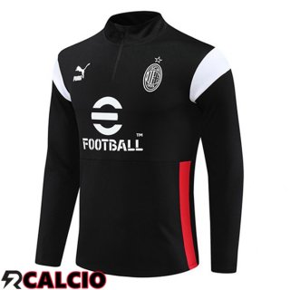 Felpa Allenamento AC Milan Nero 2023/2024