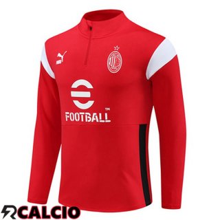 Felpa Allenamento AC Milan Rosso 2023/2024
