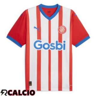 Prima Maglia Calcio Girona Rosso Bianco 2023/2024
