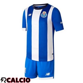 Prima Maglia Calcio FC Porto Bambino Blu Bianco 2023/2024