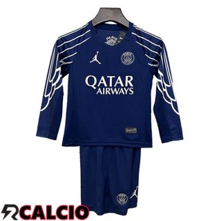 Maglie Calcio PSG Bambino Manica Lunga Quarto 2024/2025