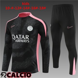 Insieme Tuta Calcio Paris PSG Bambino Nero 2024/2025