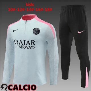 Insieme Tuta Calcio Paris PSG Bambino Grigio 2024/2025